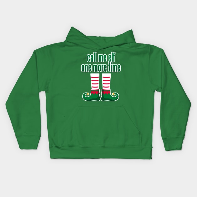 Angry Elf Kids Hoodie by fishbiscuit